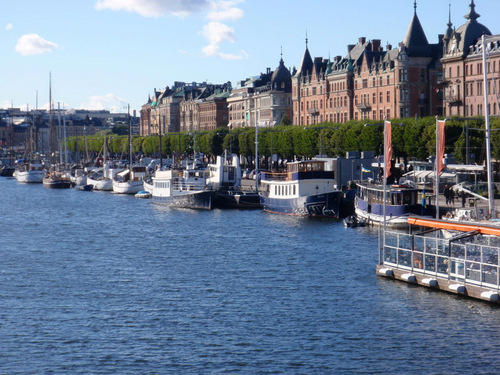Stockholm Harbor Walk.